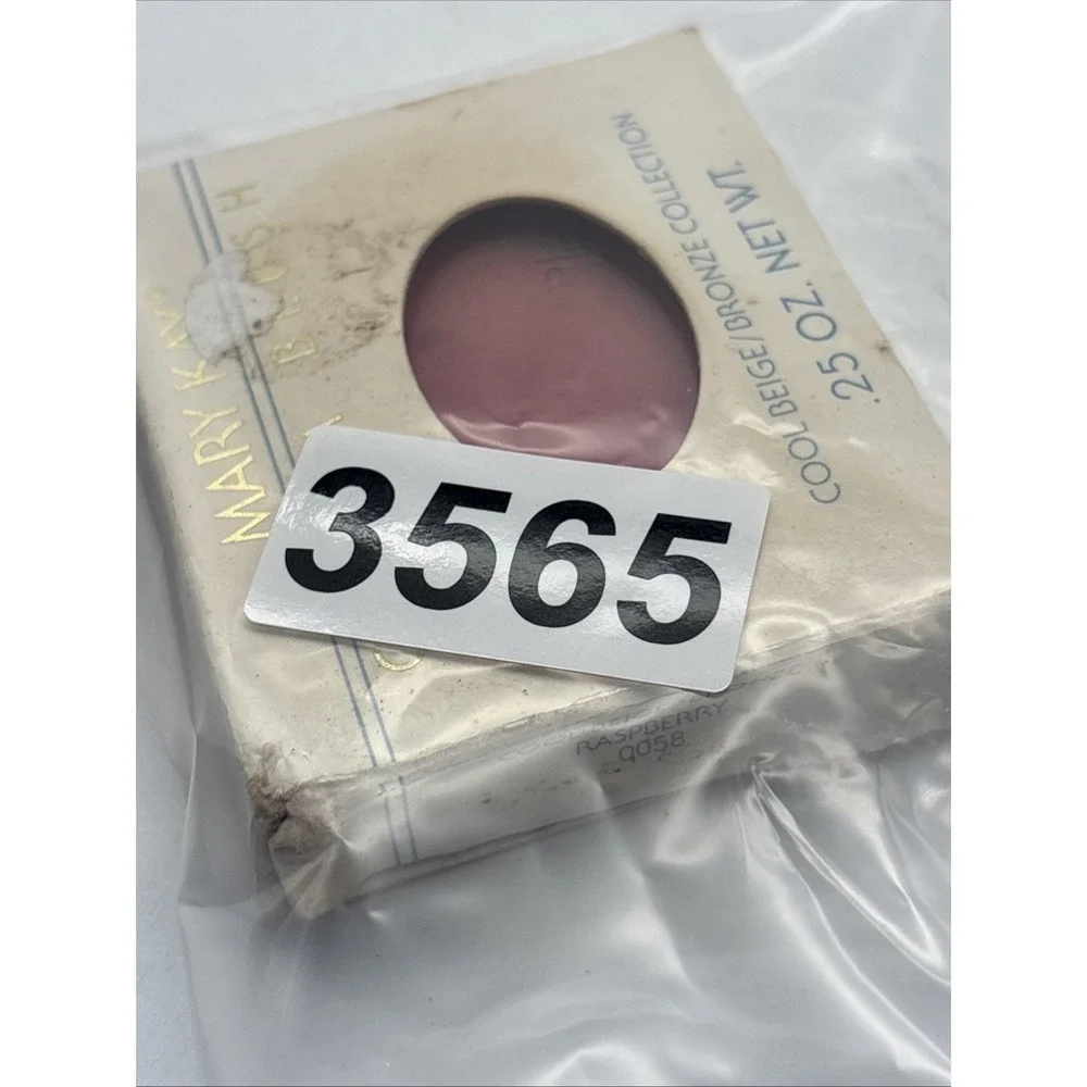 Mary Kay cream blush cool beige/bronze collection 0058 raspberry